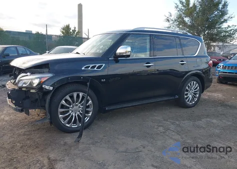 2017 Infiniti Qx80 z USA, uszkodzony, nr VIN JN8AZ2NE3H9153316